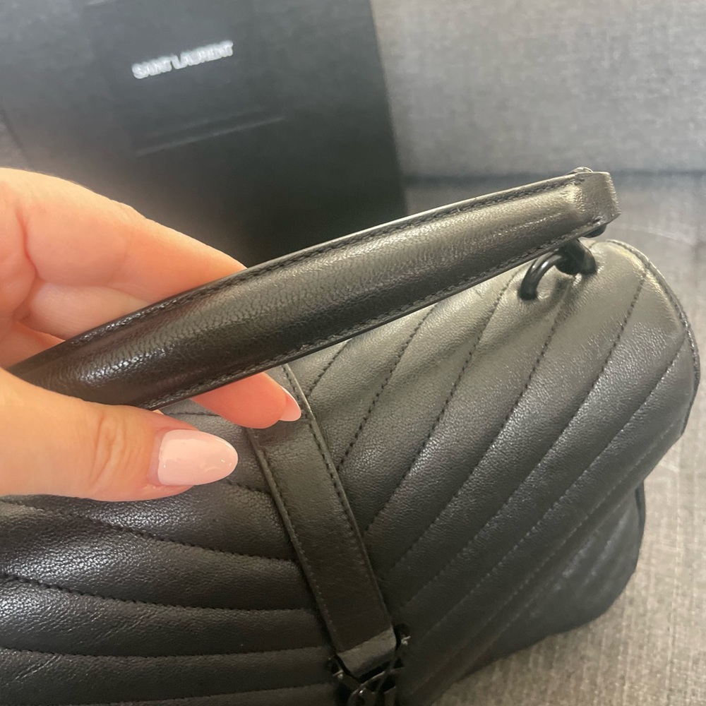 Ysl college bag black small - Picture 6 of 8